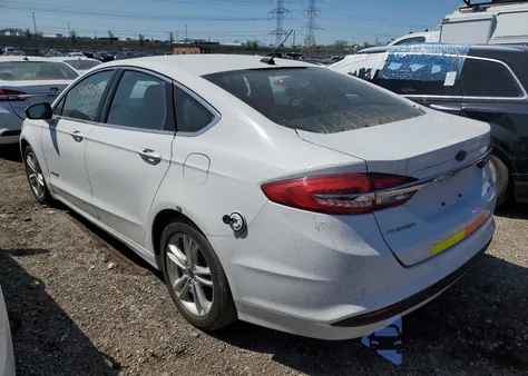 2018 Ford Fusion Se Hybrid from USA, damaged, VIN 3FA6P0LU3JR118748